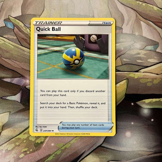 Quick Ball 237/264 - SWSH Fusion Strike Trainer uncommon (Non-Holo)