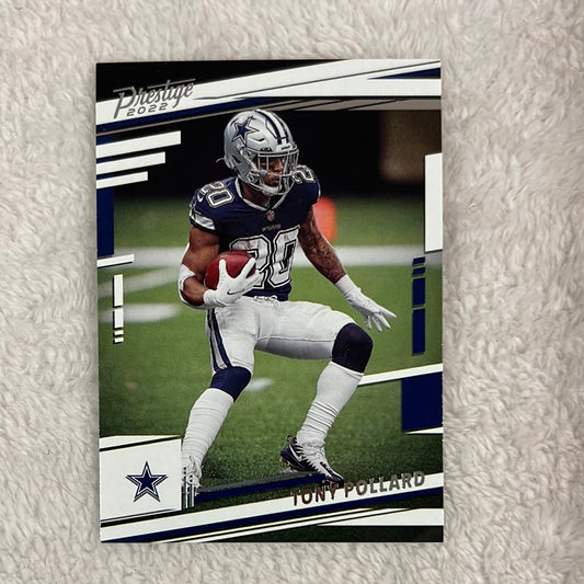 Tony Pollard #78 - 2022 Panini Prestige (Dallas Cowboys)