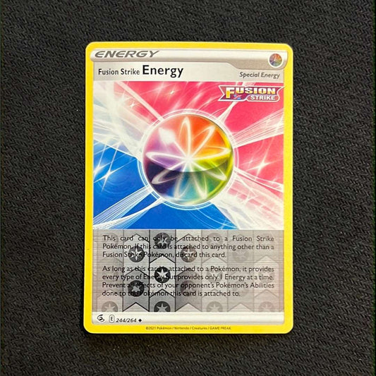 Fusion Strike Energy 244/264 - Fusion Strike - Trainer Reverse Holo uncommon