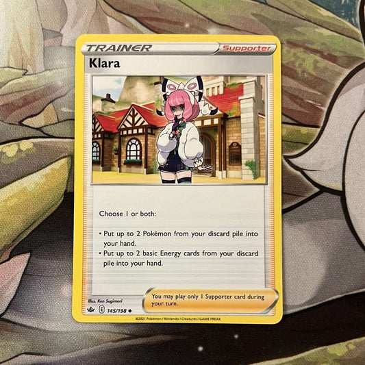 Klara 145/198 - Chilling Reign Trainer uncommon (Non-Holo)