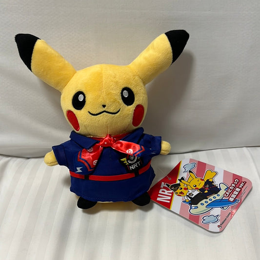 Pikachu - Flight Attendant Plush (Narita AirPort Exclusive)