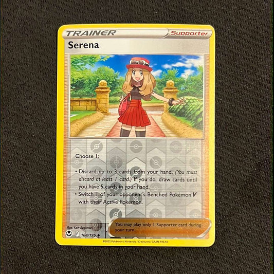 Serena 164/195 - Silver Tempest - Trainer Reverse Holo uncommon