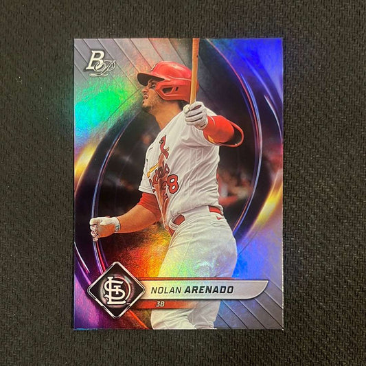 #43 Nolan Arenado - Cardinals • 3B - 2022 Bowman Platinum