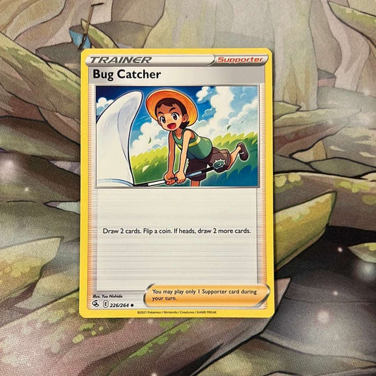 Bug Catcher 226/264 - SWSH Fusion Strike Trainer uncommon (Non-Holo)