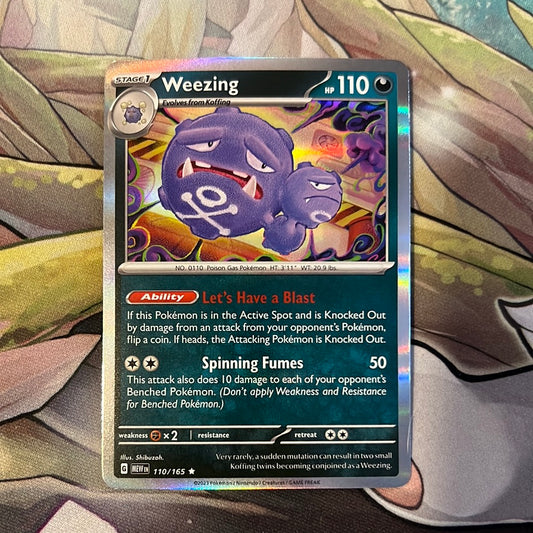 Weezing 110/165 - SV Pokémon 151 Holo Rare