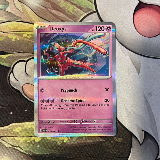 Deoxys 074/182 - SV Paradox Rift Holo Rare