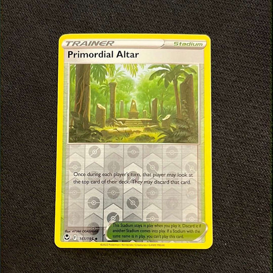 Primordial Altar 161/195 - Silver Tempest - Trainer Reverse Holo uncommon