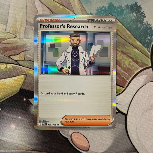 Professor’s Research 190/198 - Scarlet & Violet Base Set Holo Rare