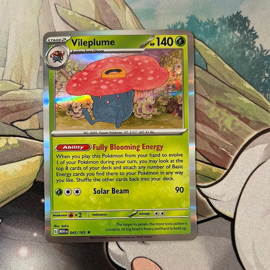 Vileplume 045/165 - SV: Pokémon 151 Holo Rare