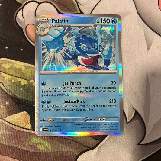 Palafin 062/197 - SV Obsidian Flames Holo Rare