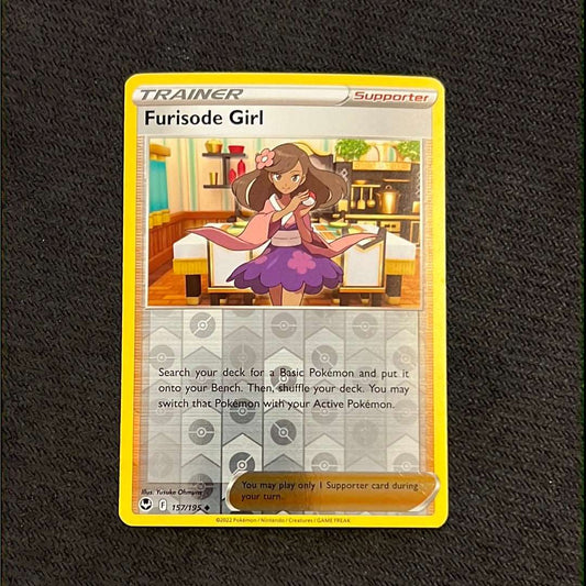 Furisode Girl 157/195 - Silver Tempest - Trainer Reverse Holo uncommon