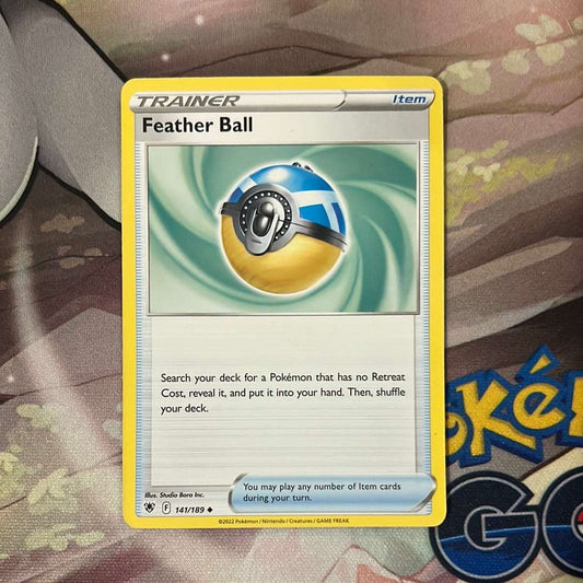 Feather Ball 141/189 - Astral Radiance Trainer uncommon (Non-Holo)