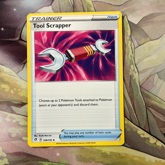 Tool Scrapper 168/192 - SWSH Rebel Clash Trainer Uncommon (Non-Holo)