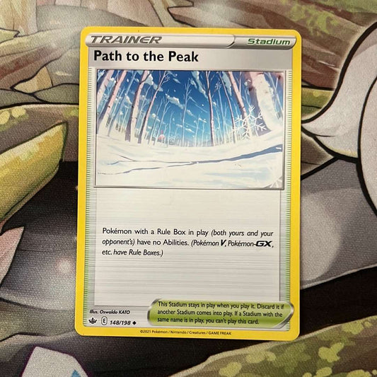 Path to the Peak 148/198 - Chilling Reign Trainer uncommon (Non-Holo)