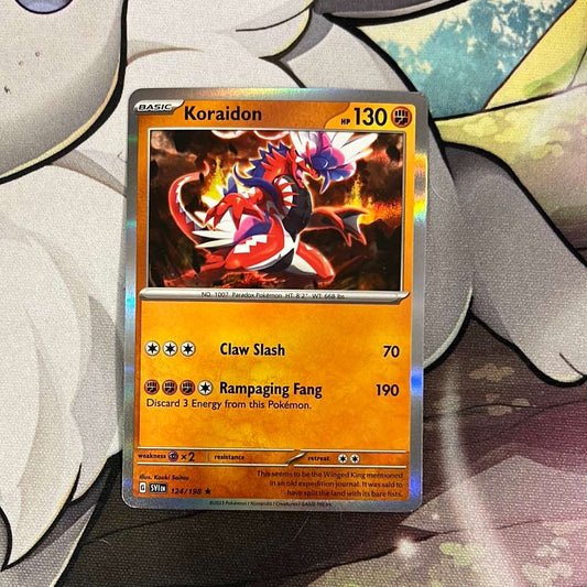 Koraidon 124/198 - Scarlet & Violet Base Set Holo Rare