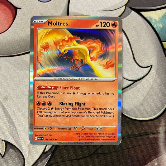 Moltres 146/165 - SV Pokémon 151 Holo Rare