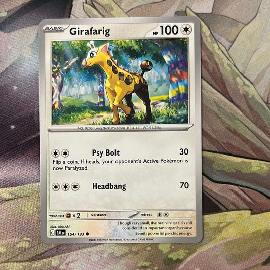 Girafarig 154/193 - Paldea Evolved common (Non-Holo