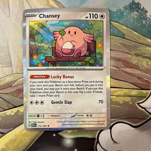 Chansey 113/165 - SV Pokémon 151 Holo Rare