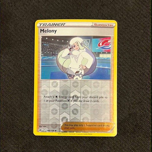 Melony 146/198 - Chilling Reign - Trainer Reverse Holo uncommon