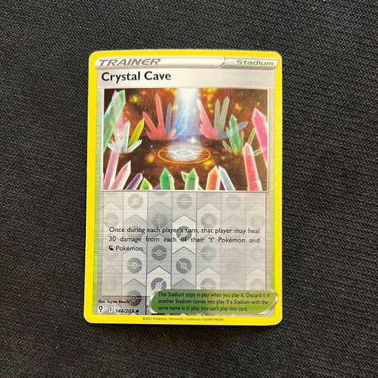 Crystal Cave 144/203 - Evolving Skies - Trainer Reverse Holo uncommon