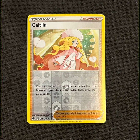 Caitlin 132/198 - Chilling Reign - Trainer Reverse Holo uncommon