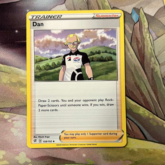 Dan 158/192 - SWSH Rebel Clash Trainer uncommon (Non-Holo)