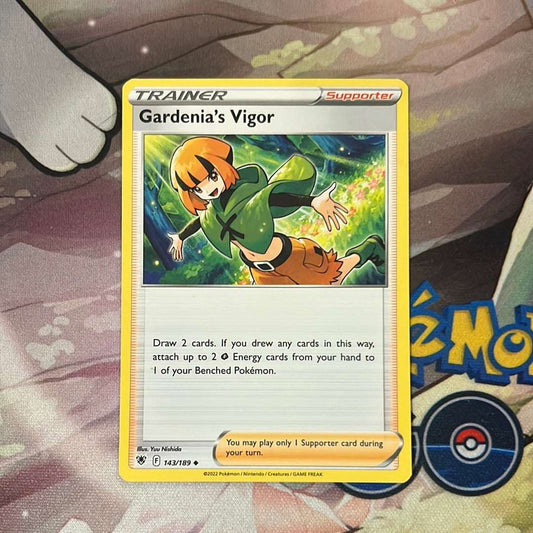 Gardenia’s Vigor 143/189 - Astral Radiance Trainer uncommon (Non-Holo)