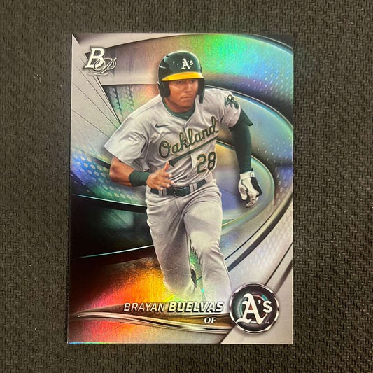 #TOP-68 Brayan Buelvas - Oakland Athletics • OF - 2022 Bowman Platinum