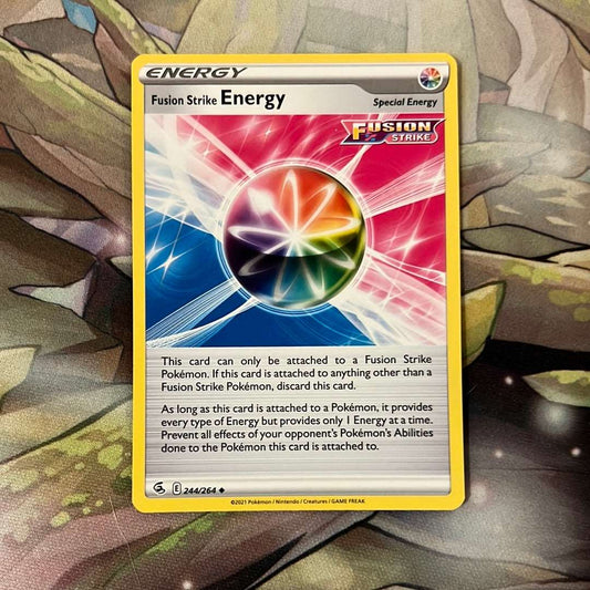 Fusion Strike Energy 244/264 - SWSH Fusion Strike Trainer uncommon (Non-Holo)