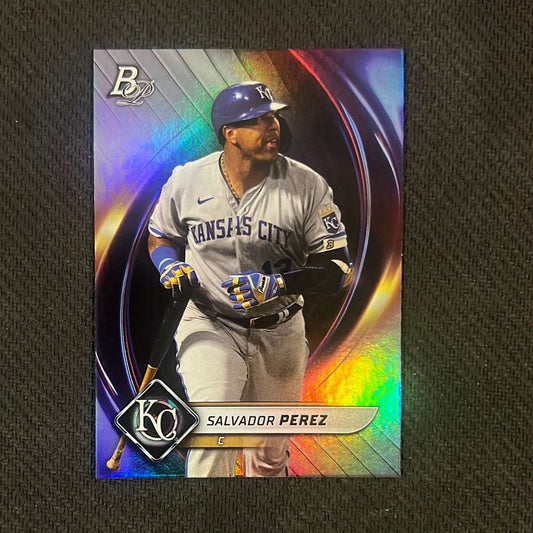 #47 Salvador Perez - KC Royals • C - 2022 Bowman Platinum