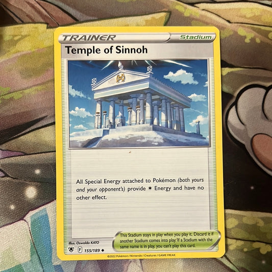 Temple of Sinnoh 155/189 - Astral Radiance Trainer uncommon (Non-Holo)