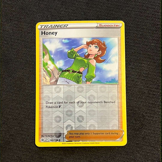 Honey 142/198 - Chilling Reign - Trainer Reverse Holo uncommon