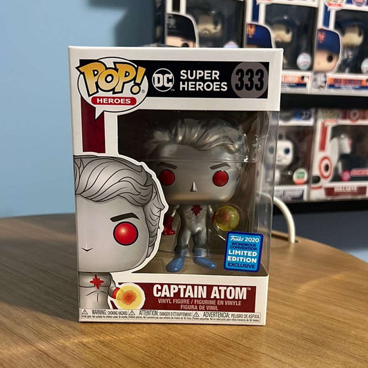 Captain Atom #333 - DC Super Heroes (Limited Edition - Funko 2020 Exclusive - Wondrous Convention)