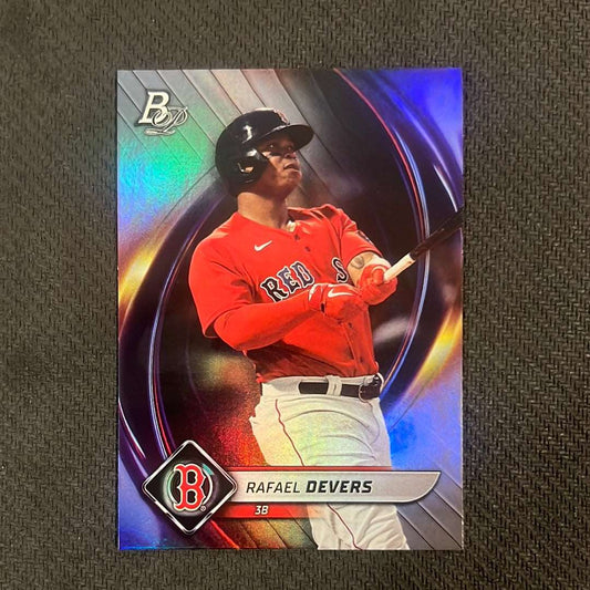 #22 Rafael Devers - RED SOX 3B - Bowman Platinum