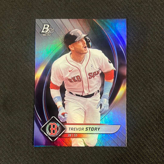 #44 Trevor Story - RED SOX 2B/SS - 2022 Bowman Platinum