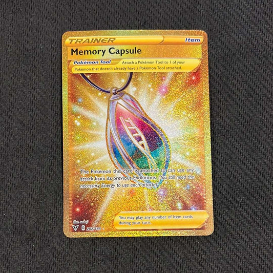 Memory Voltage 202/185 - SWSH: Vivid Voltage Trainer Gold Secret Rare