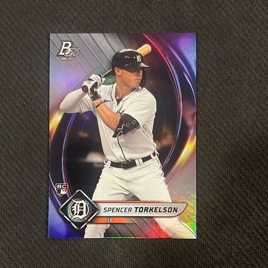 #19 Spencer Torkelson - Detroit Tigers • 1B - 2022 Bowman Platinum