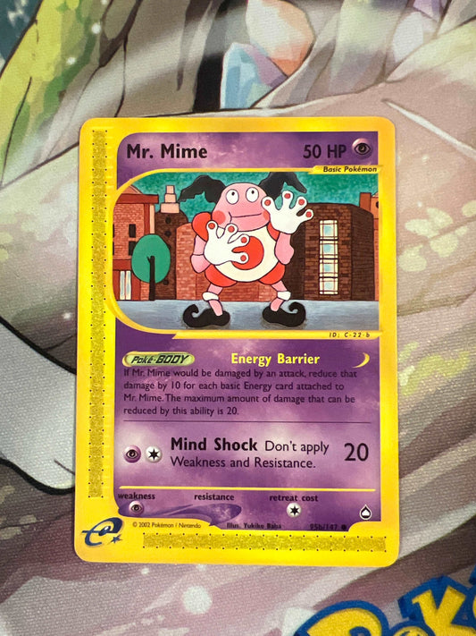 Pokémon: Mr Mime 95b/147 - e-Card Aquapolis Regular (Non-Holo) NM