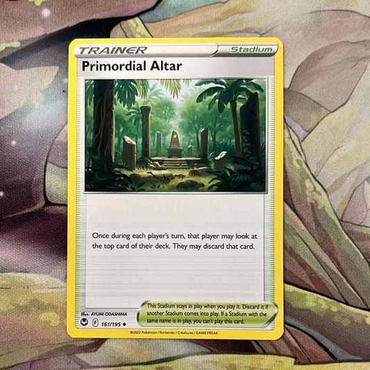 Primordial Altar 161/195 - Silver Tempest Trainer uncommon (Non-Holo)