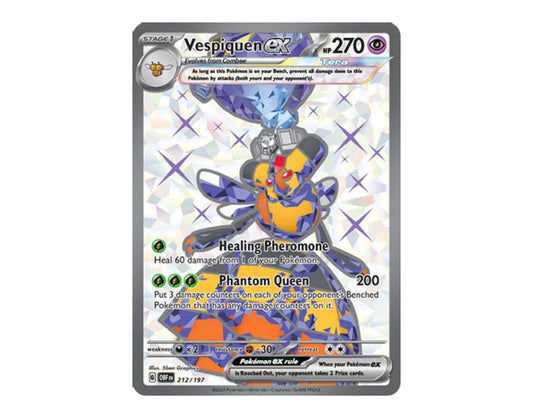 Vespiquen ex 212/197 - Obsidian Flames Ultra Rare