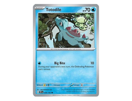 Totodile 039/162 - SV05: Temporal Forces (Non-Holo)