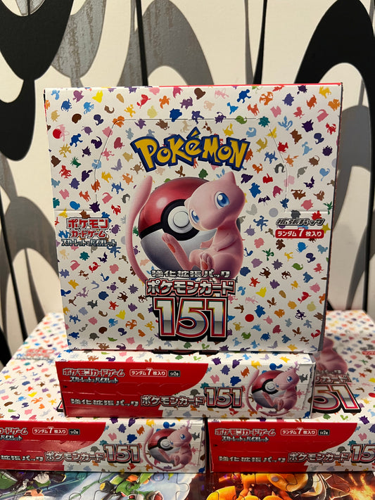 Pokémon 151 Booster Box - Japanese Set (PLS READ DESCRIPTION)