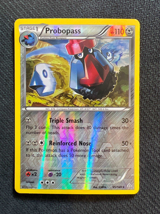 Probopass 95/160 -  XY Primal Clash (Reverse Holo Rare) NM