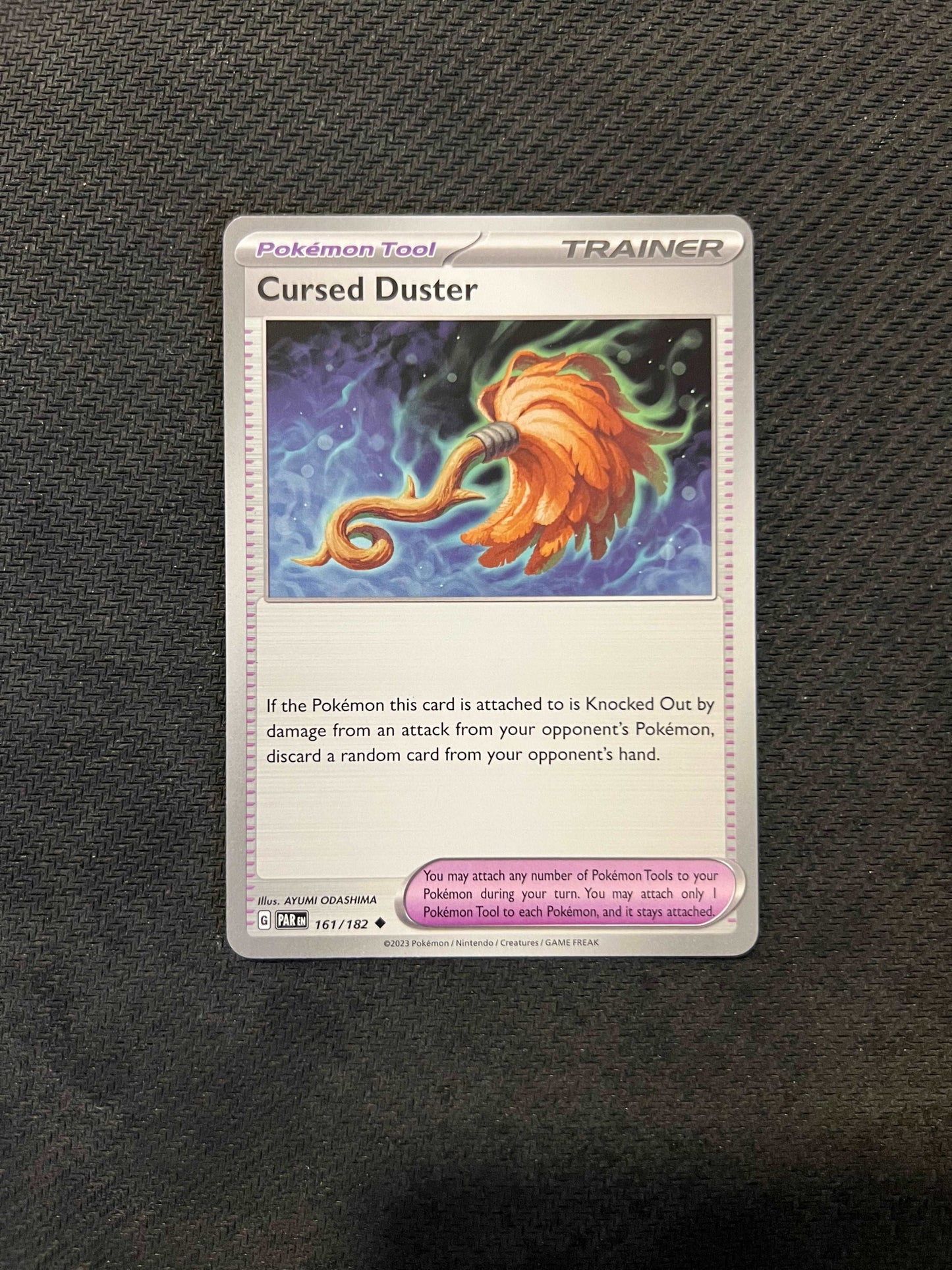 Cursed Duster 161/182 - Pokémon: Paradox Rift Non-Holo