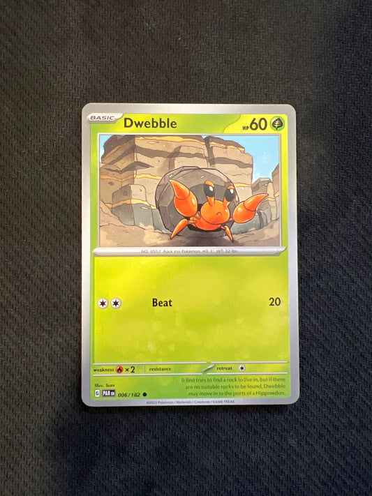 Dwebble 006/182 - Pokémon: Paradox Rift Non-Holo